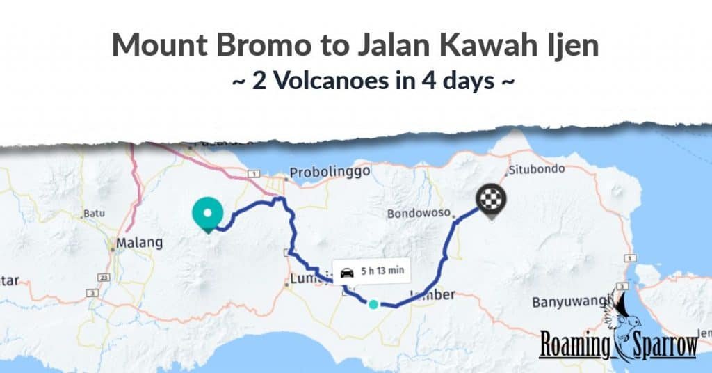 Bromo To Ijen