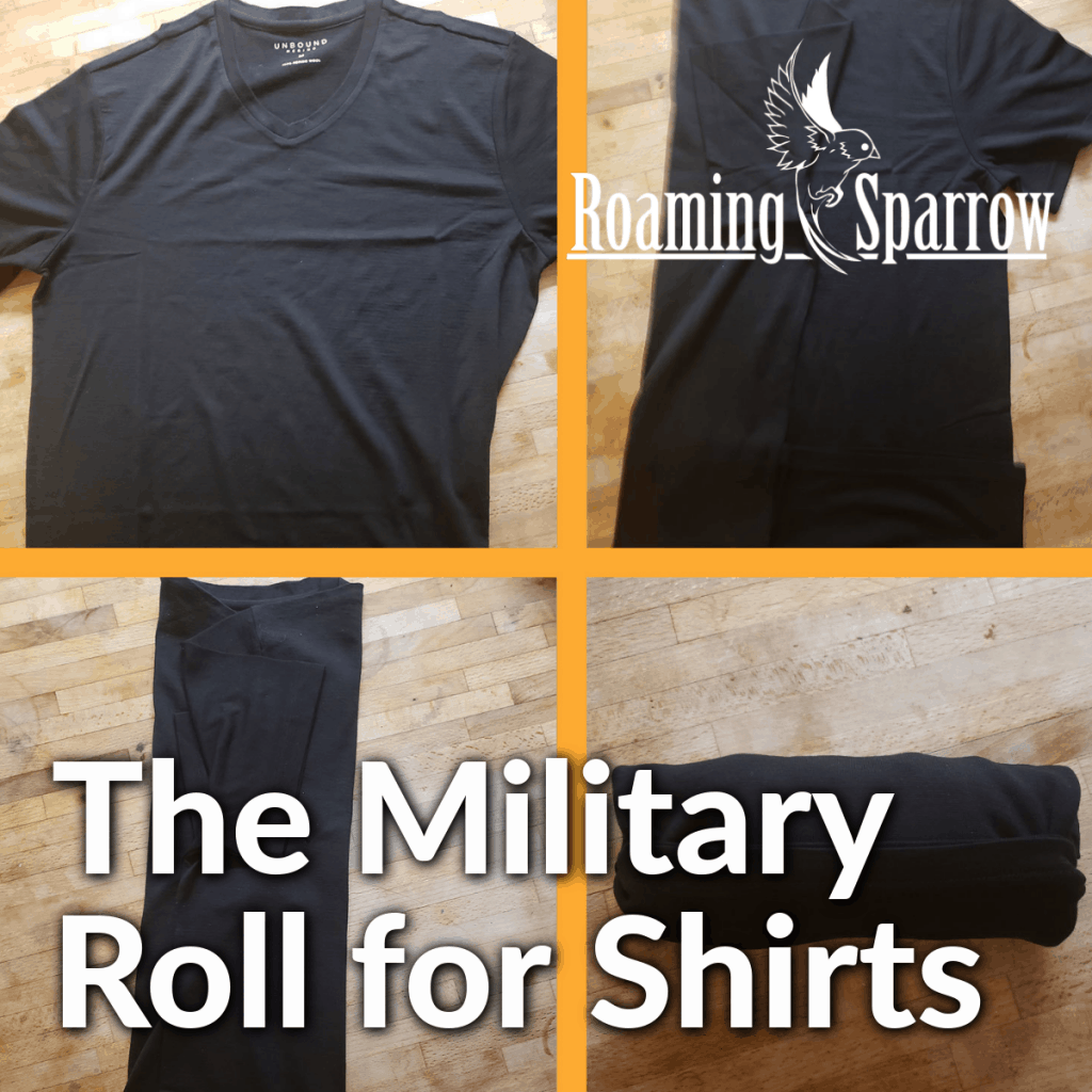 The Military Shirt Roll