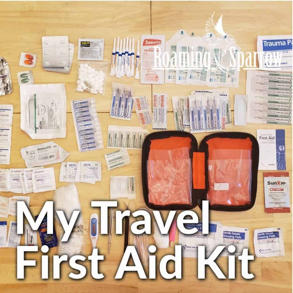 My Travel First Aid Kit