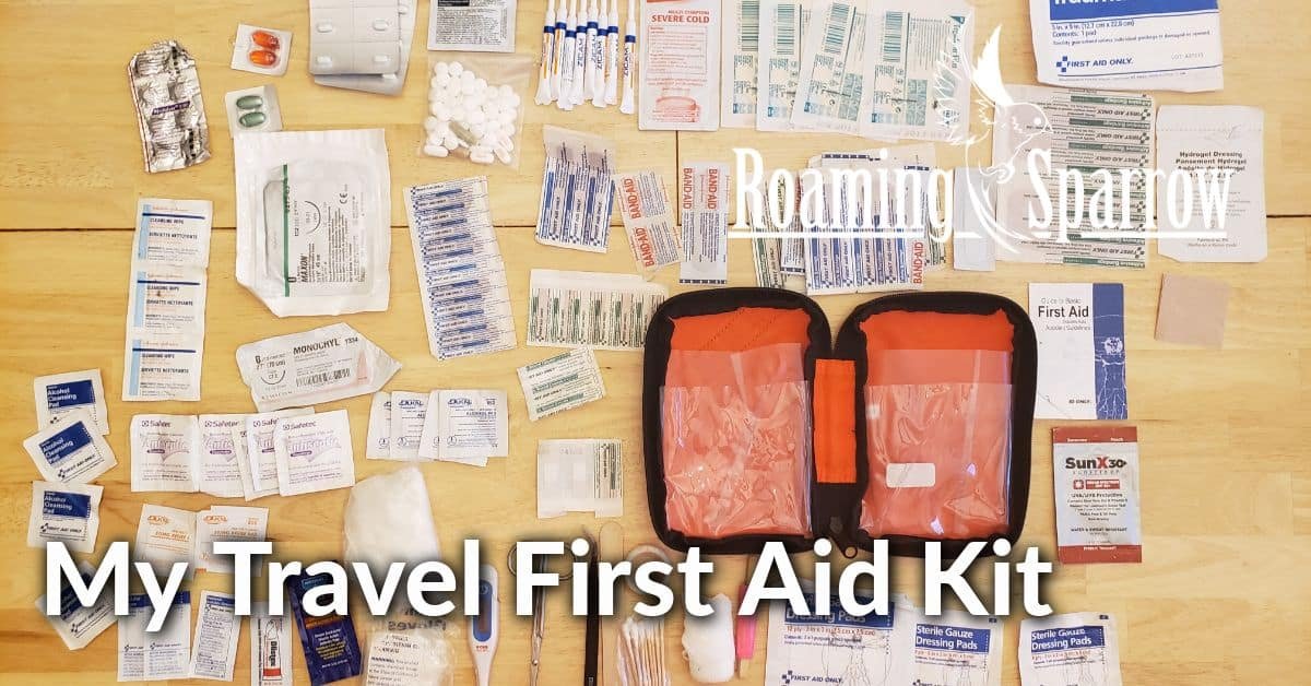 My Travel First Aid Kit