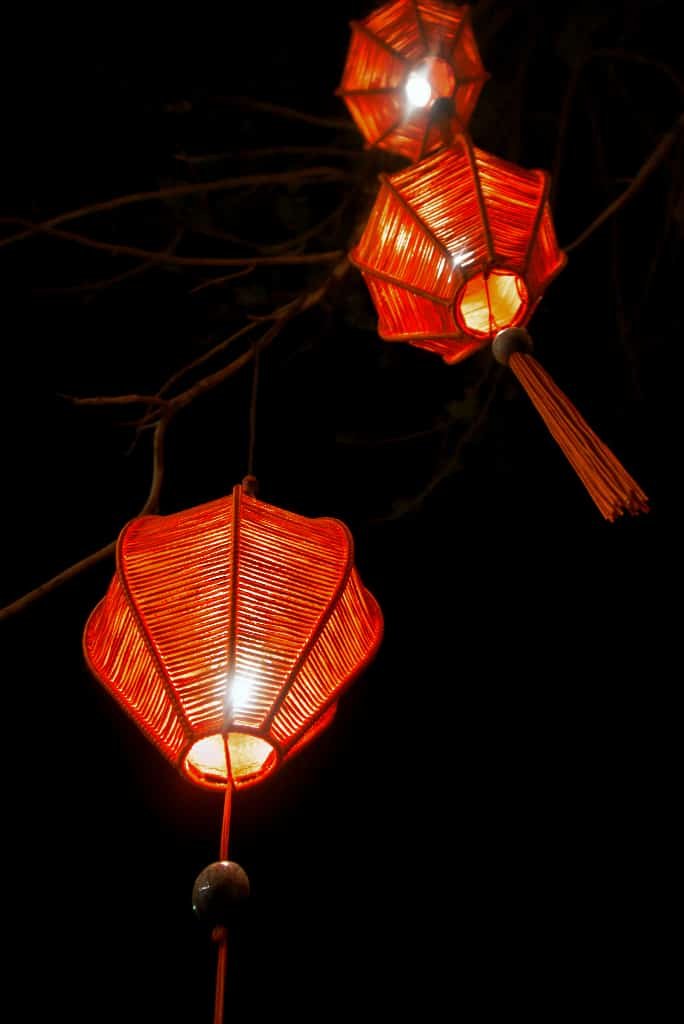 Making a Lantern in Hoi An