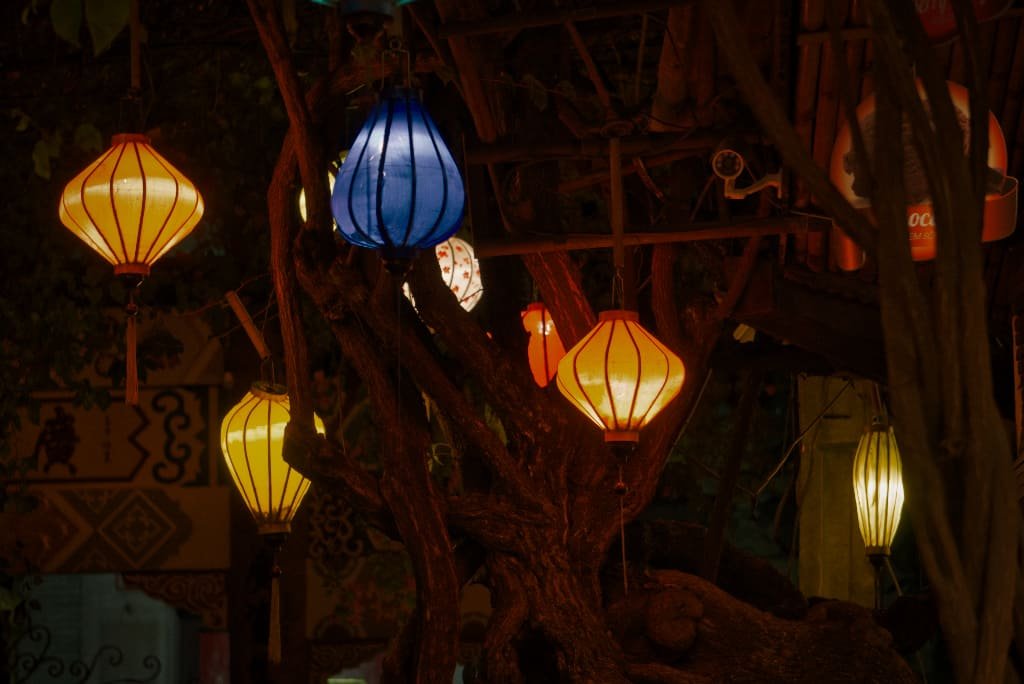 Making a Lantern in Hoi An