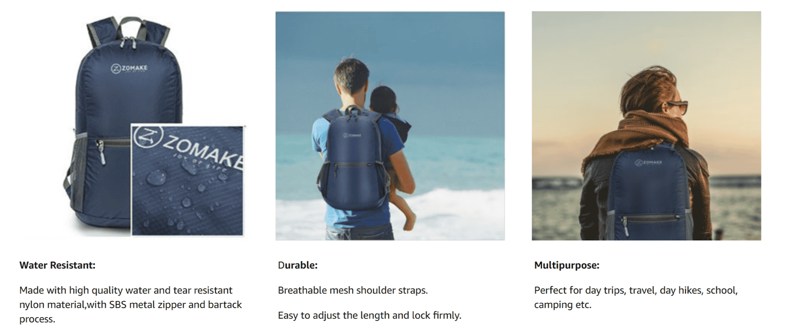 Zomake ultra lightweight packable backpack review 11 » 2026 » roaming sparrow Image 2020 01 09 at 2.21.49 PM » Roaming Sparrow » 2026