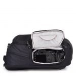 Pacsafe x17 anti-theft camera backpack 2 » 2026 » roaming sparrow PacSafe Camsafe X17 Anti Theft Camera Backpack Black open » Roaming Sparrow » 2026