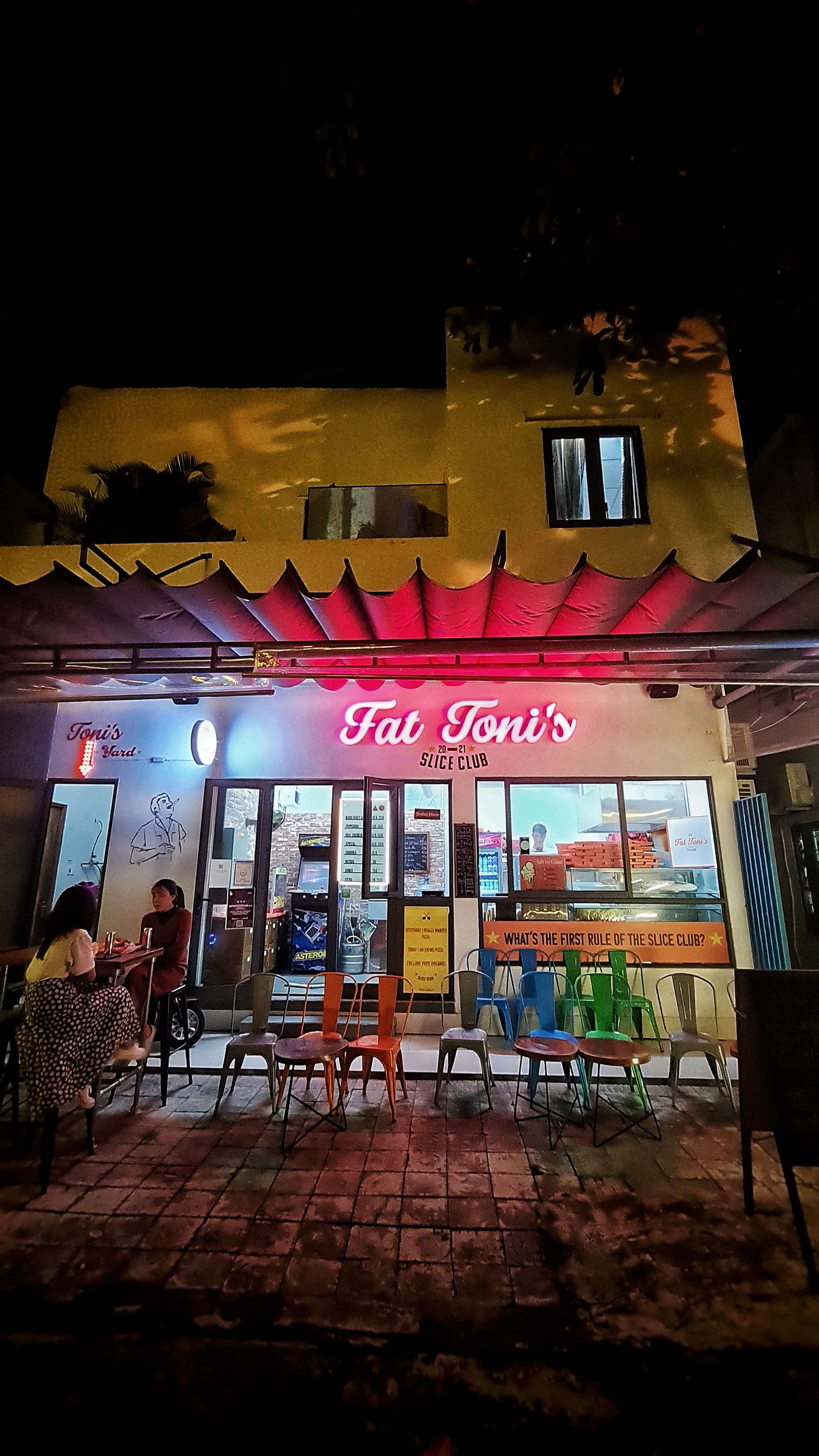 Fat Tony's Slice Club. Danang, Vietnam