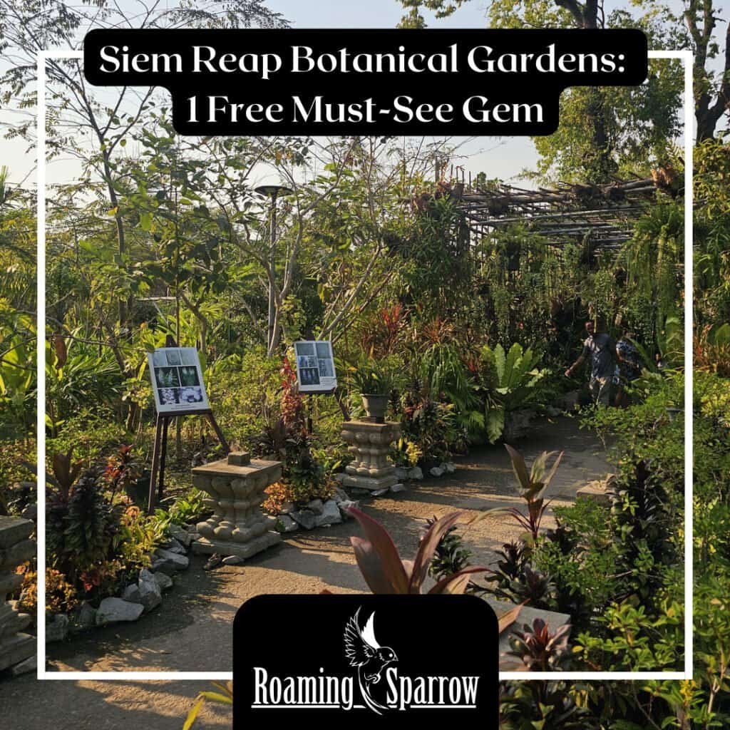 Siem Reap Botanical Gardens: 1 Free Must-See Gem