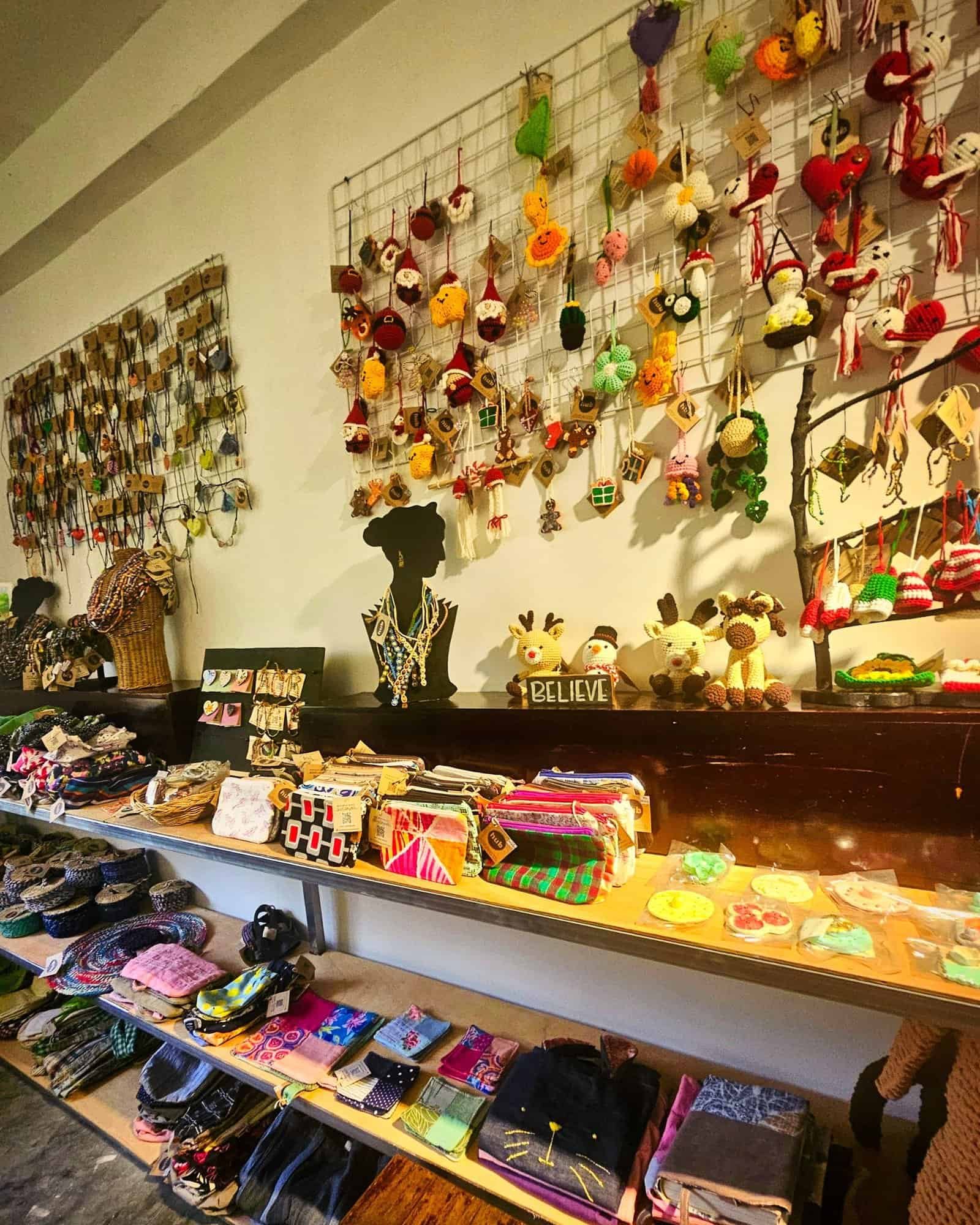 Fair trade products at Heartprint Hub Siem Reap